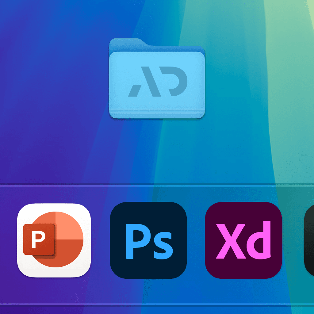 MacOS app bar