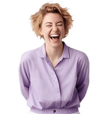 Girl laughing